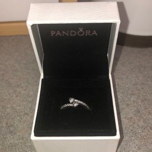 Pandora Forever Hearts Ring (Size 7)